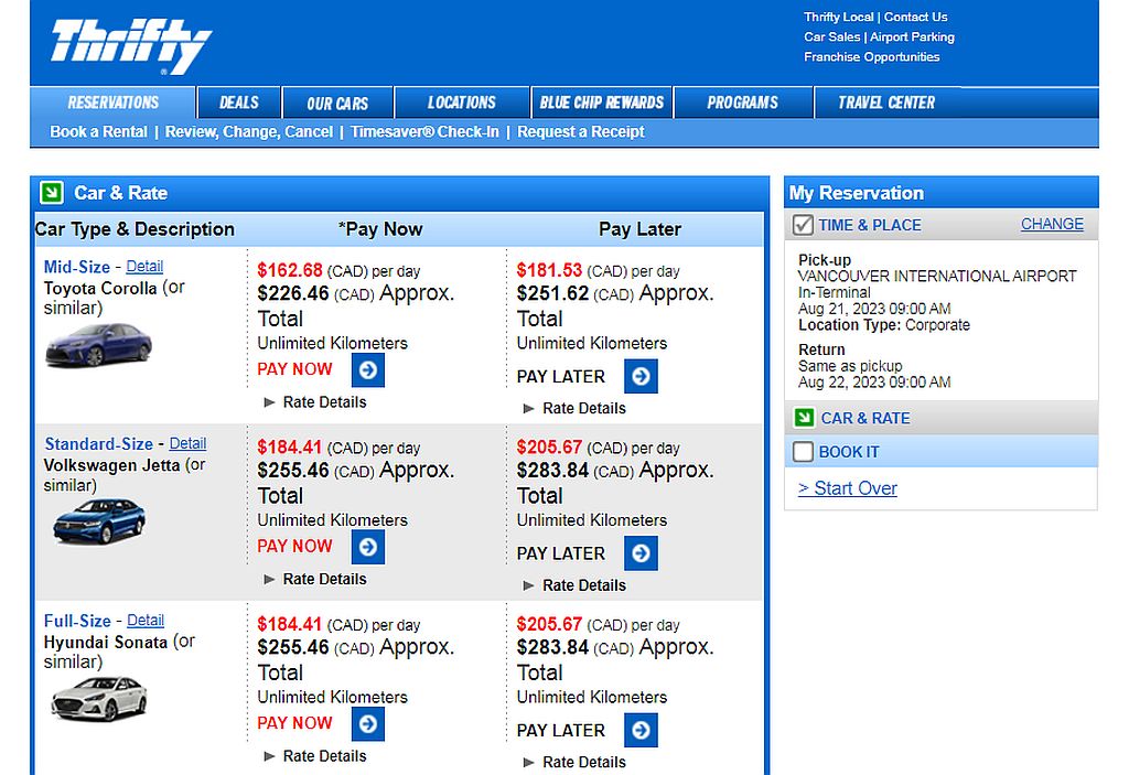 10 Best Car Rentals in Vancouver in 2023 [For all Budgets!]